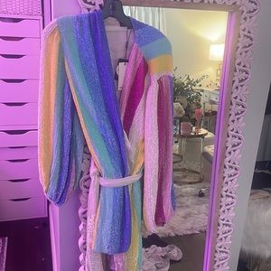 Brand New Retrofete Multi Color Unicorn Dress